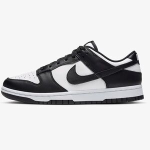 Nike Women's Dunk Low Shoes in Black & White